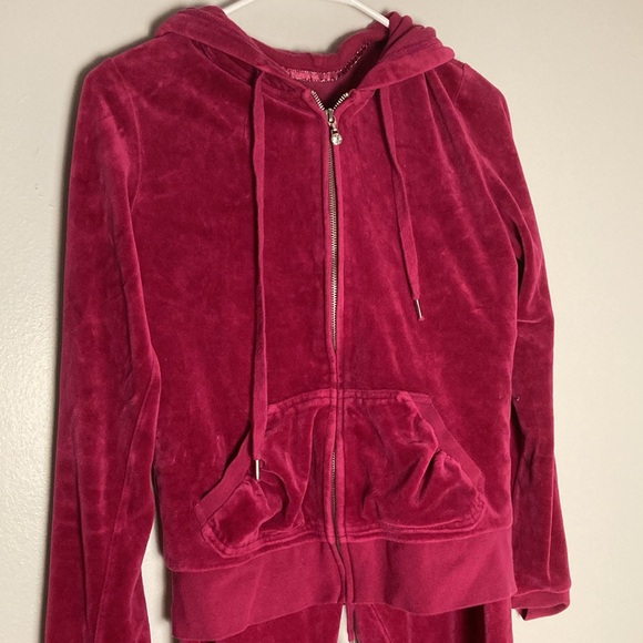 Express Pink Matching Lounge Hoodie Sweatpants Set Size 2 - Picture 2 of 16